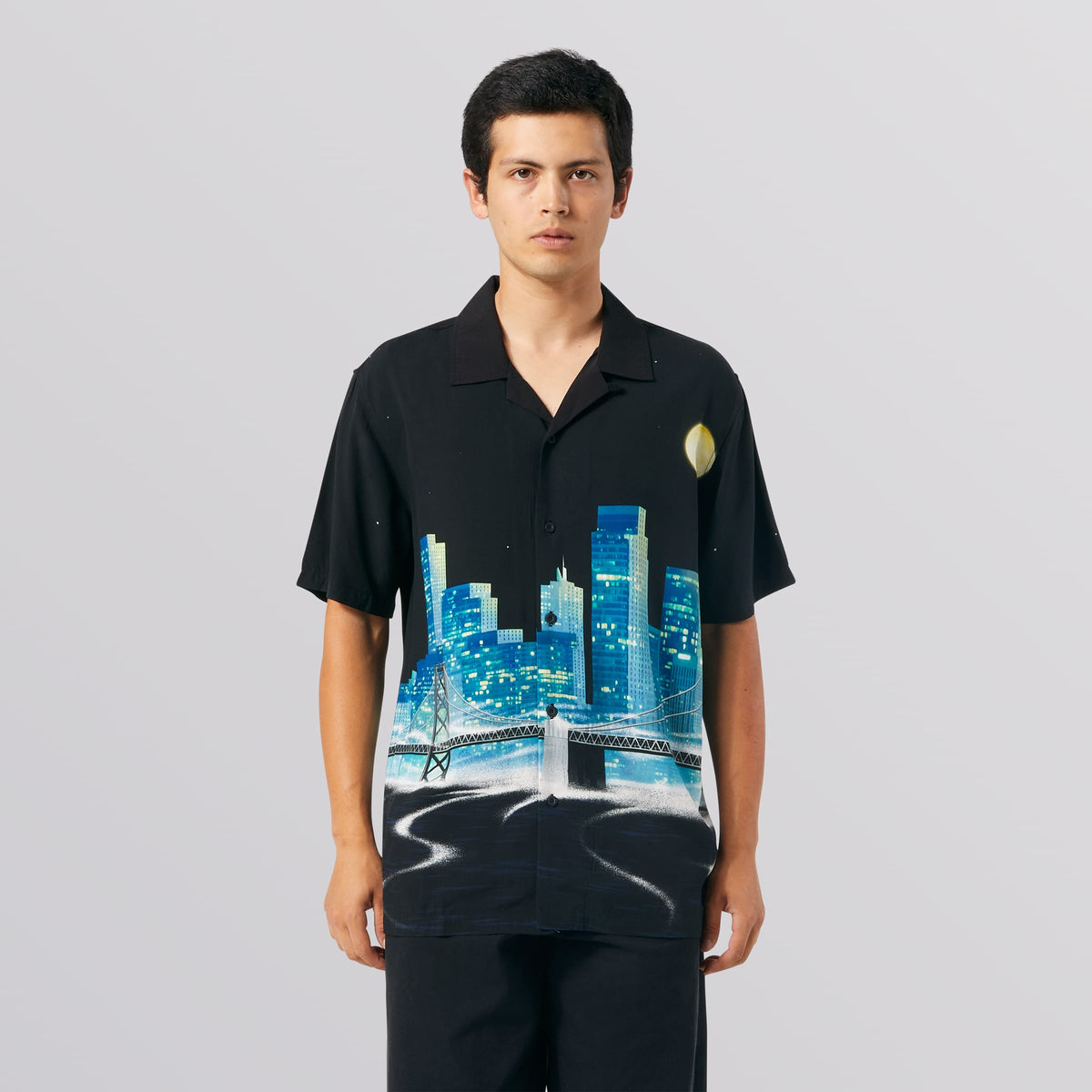 Huf Manhattan Woven Top