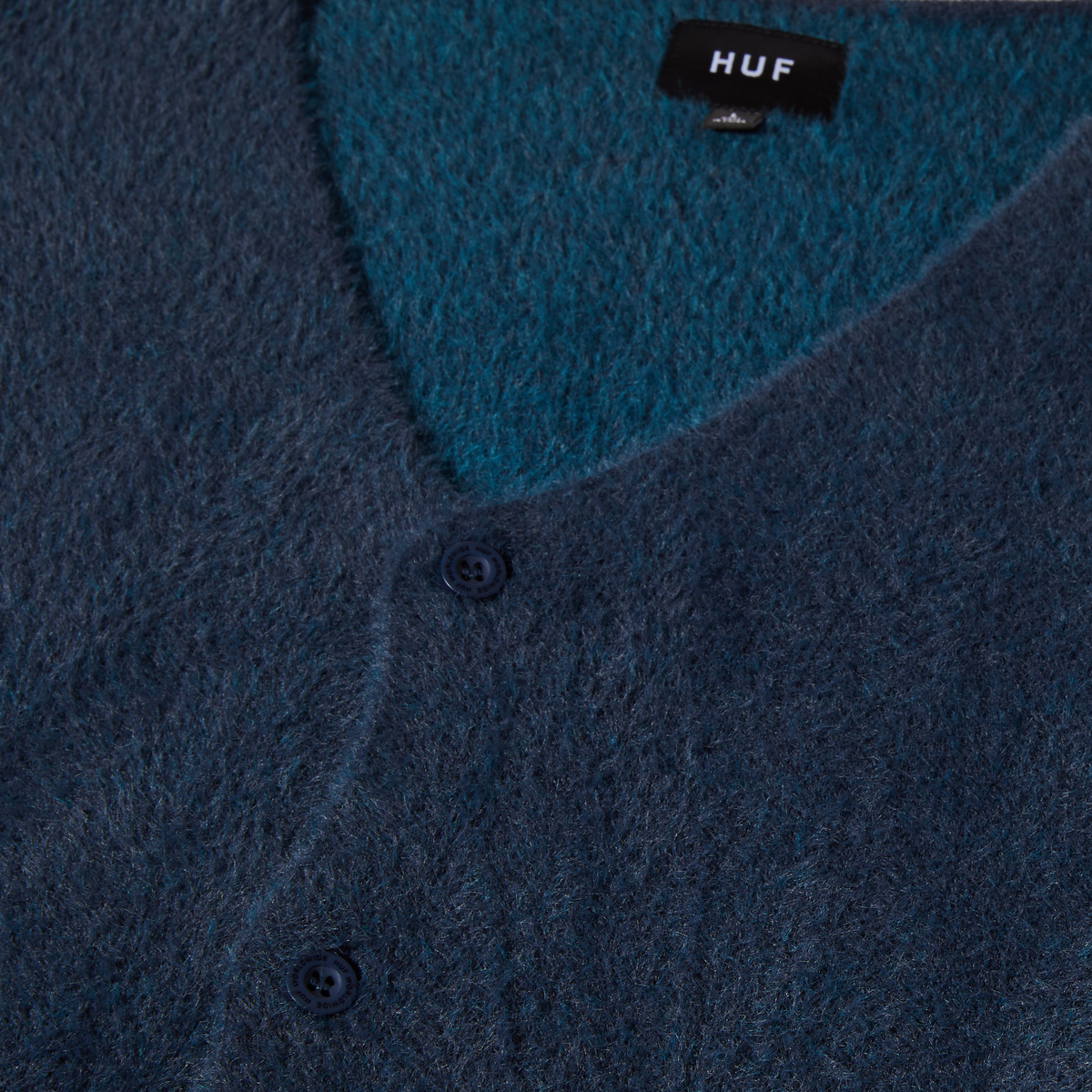 Huf Merged Cardigan – HUF WORLDWIDE UK Huf Merged Cardigan – HUF WORLDWIDE UK