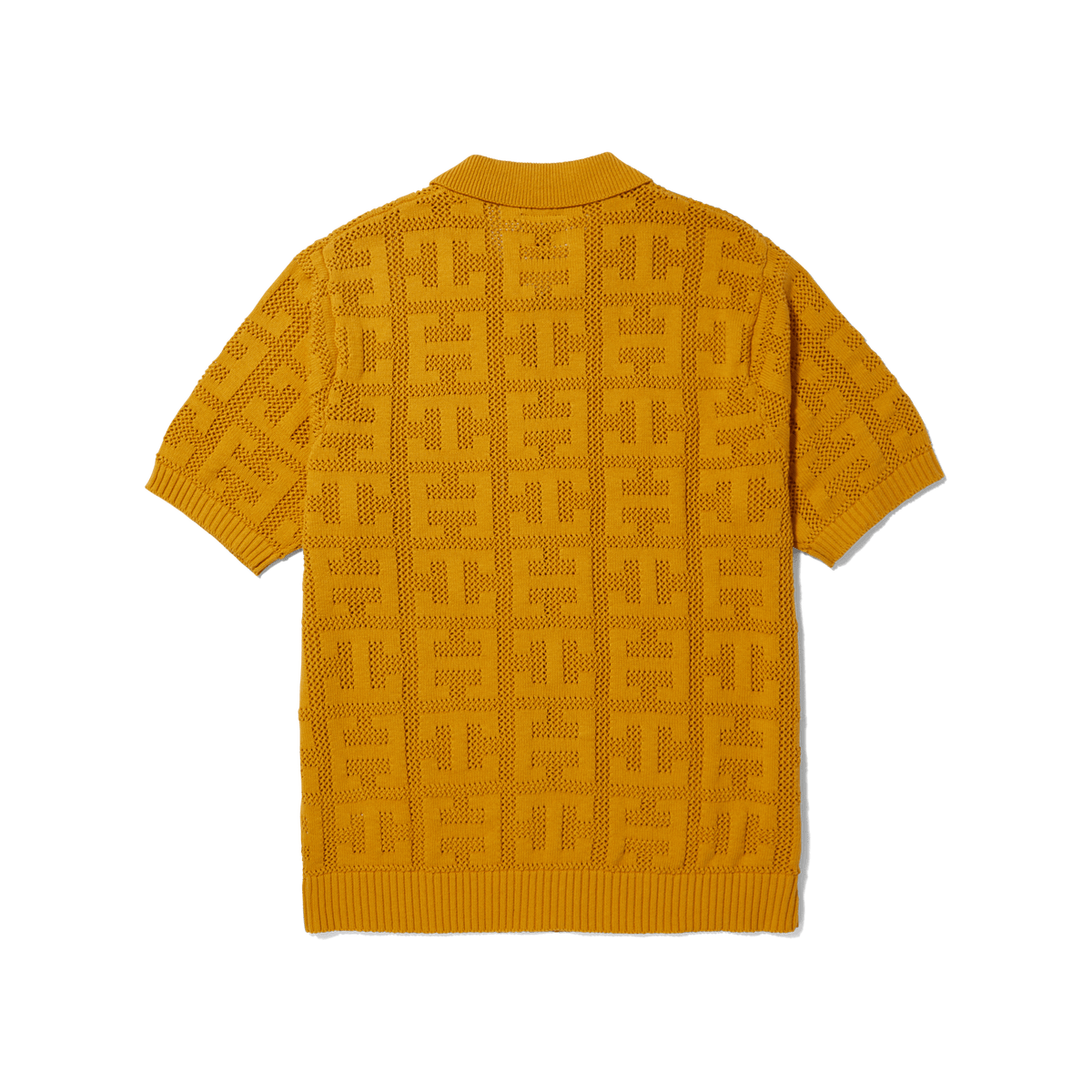 Monogram Jacquard Zip Sweater