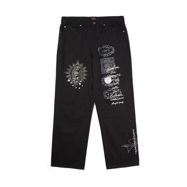 HUF x Smashing Pumpkins Muzzle 5-pocket Pant – HUF WORLDWIDE UK