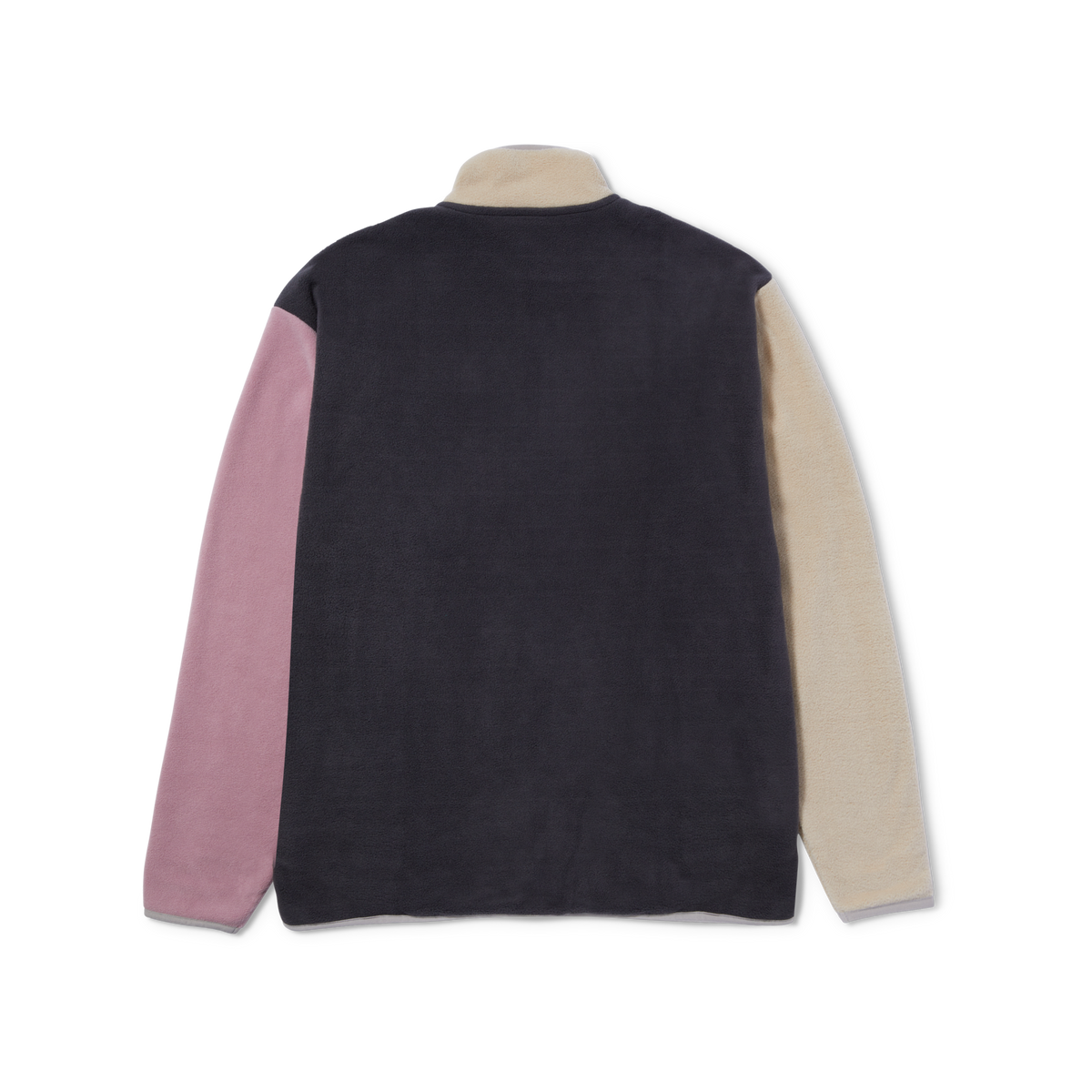 Huf New Day Color Block Tech Fleece Clay