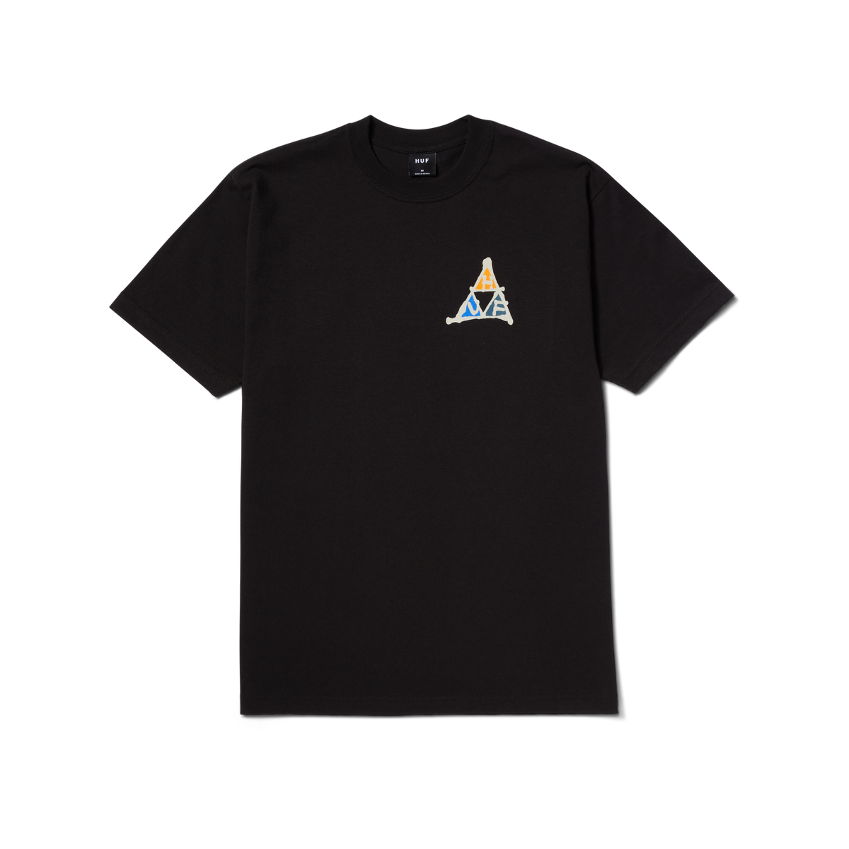 Huf No fi Triple Triangle T Shirt HUF WORLDWIDE UK