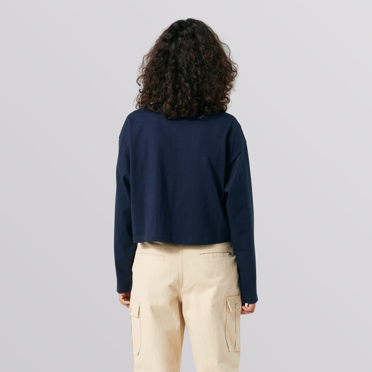 Huf Patches Long Sleeve T-Shirt Crop Polo