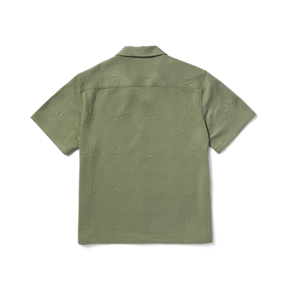 Huf Plantlife Jacquard Shirt Moss