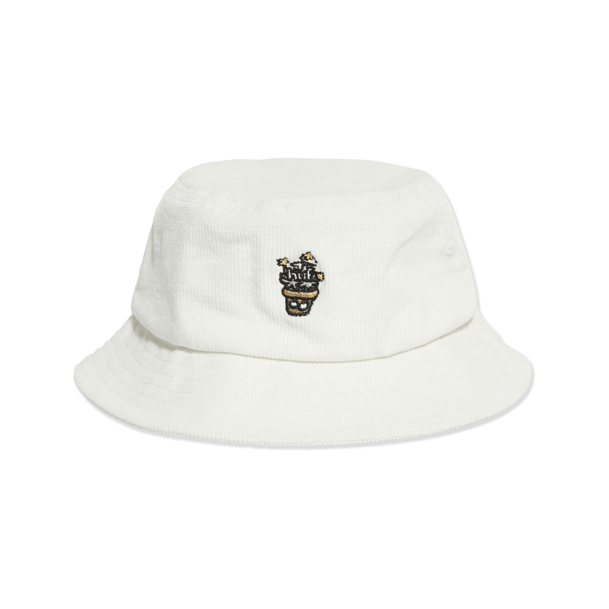 Huf Pot Head Bucket Hat White