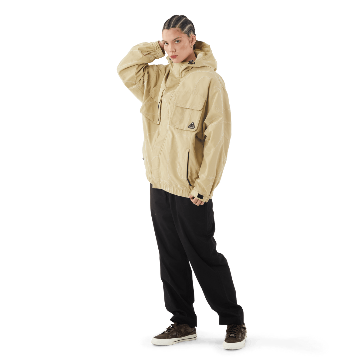 ブルゾン アウター RESERVOIR JACKET / HUF ナイロンジャケット メンズ レディース