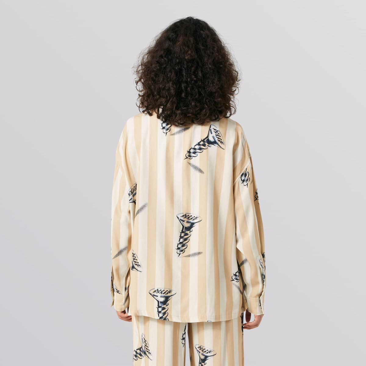 Huf Screw It Woven Long Sleeve Top