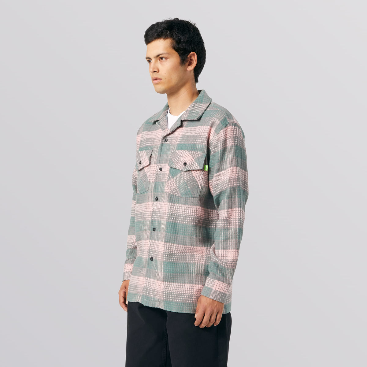 Smash Flannel Overshirt Huf HUF WORLDWIDE UK