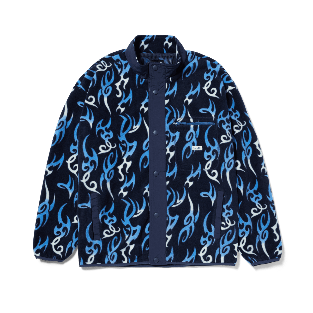 Huf Static Polar Fleece Navy