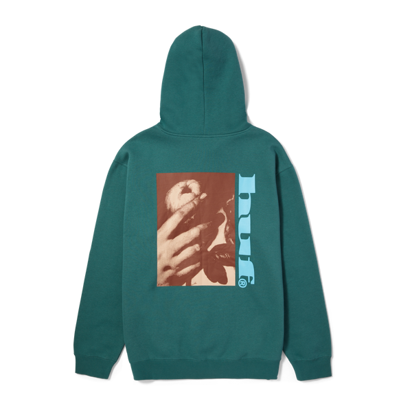 Huf Street Knowledge Pullover Hoodie Pine