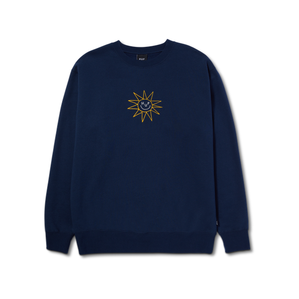 Sun Guy Crewneck Huf – HUF WORLDWIDE UK