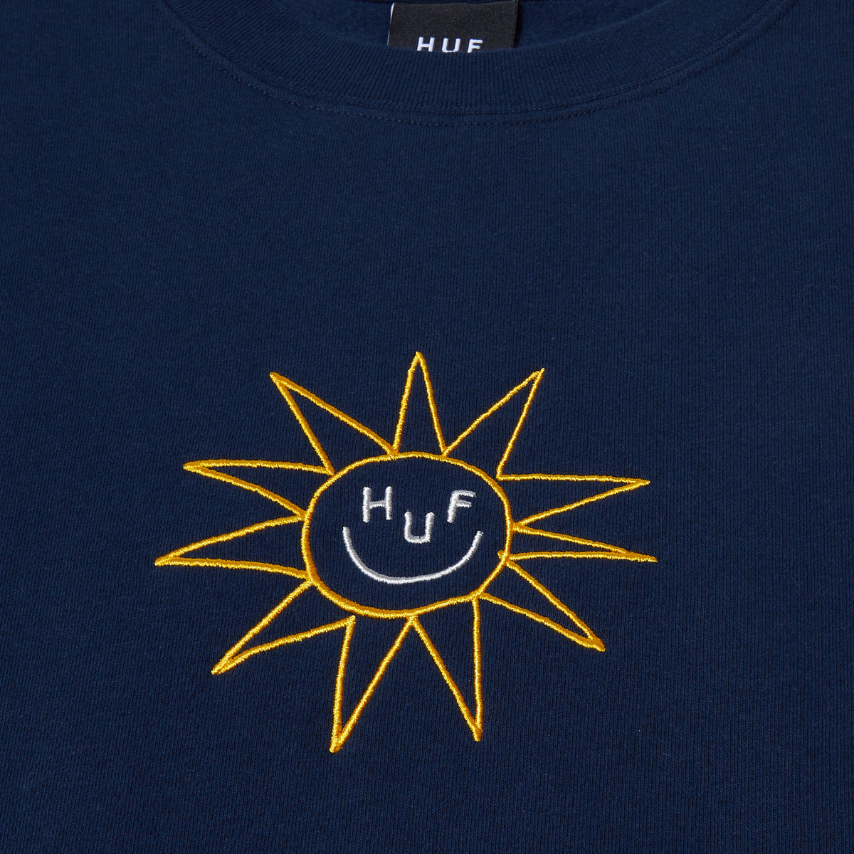 Huf Sun Guy Crewneck Navy