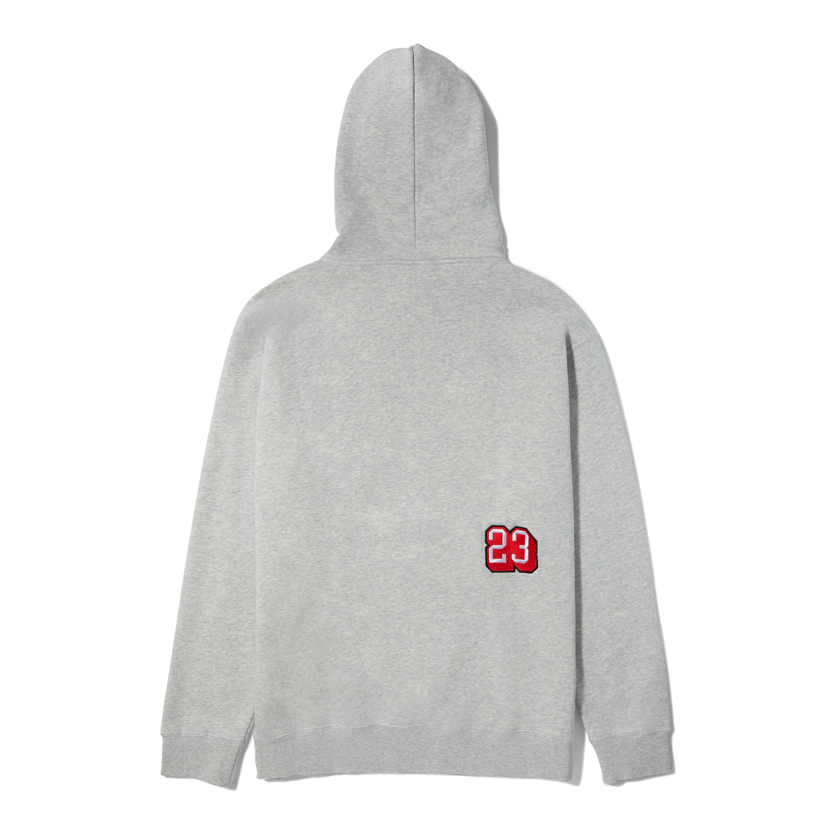HUF Thicc H Pullover Hoodie Heather Grey