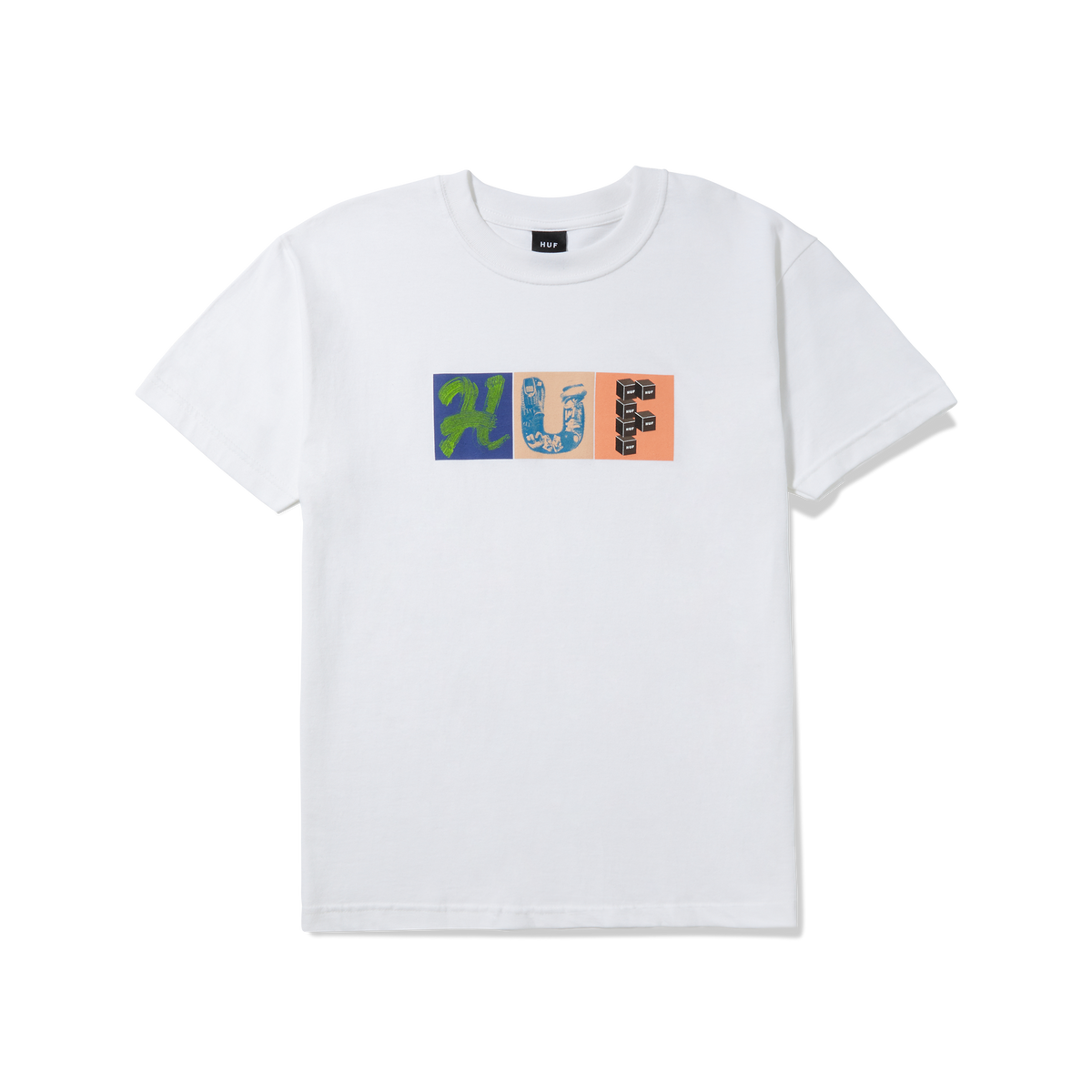 HUF Threemix T-Shirt White