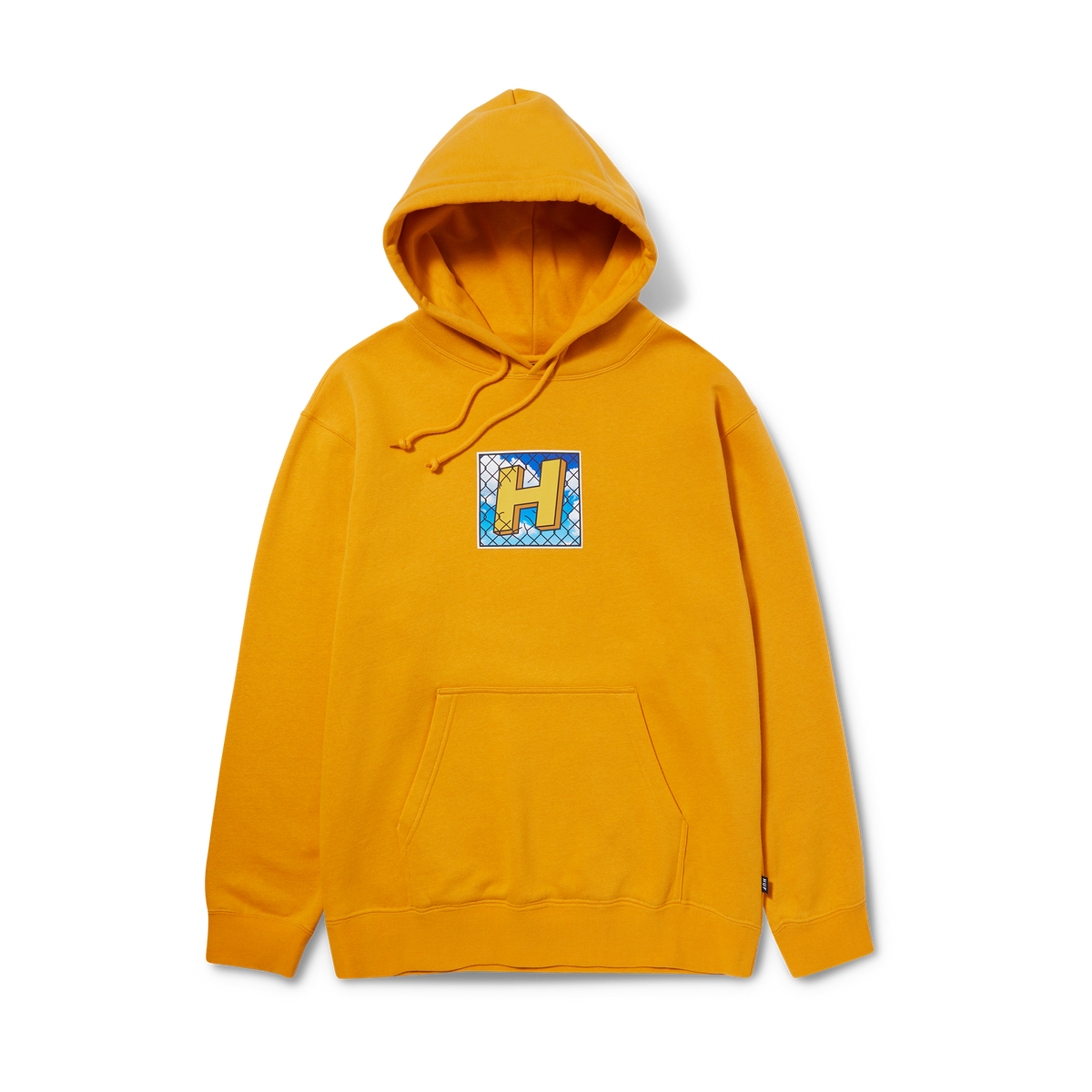 Huf Tresspass Pullover Hoodie Gold