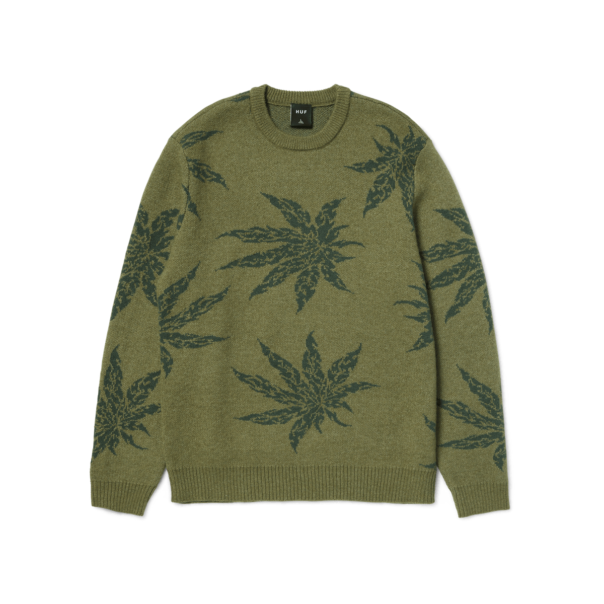 Huf Tribal Crewneck Sweater Avocado