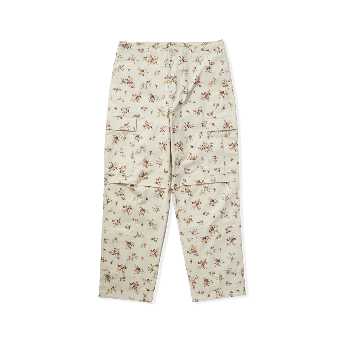 Huf Utility Floral Cargo Pant Ivory Floral