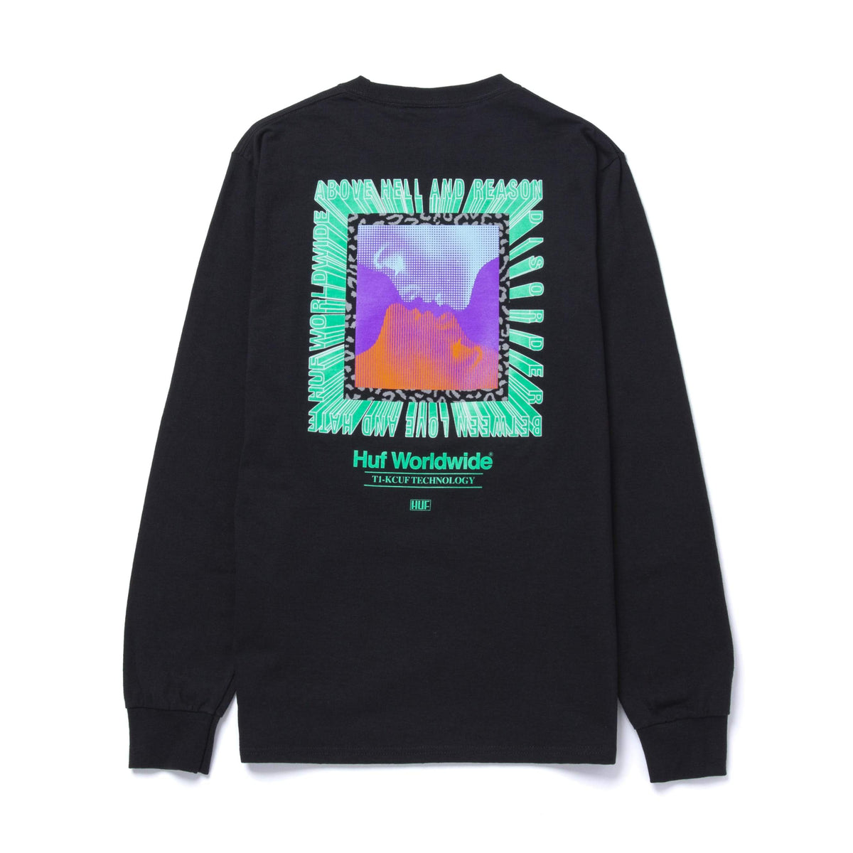 HUF Virtual Fantasy Long Sleeve T-Shirt Black