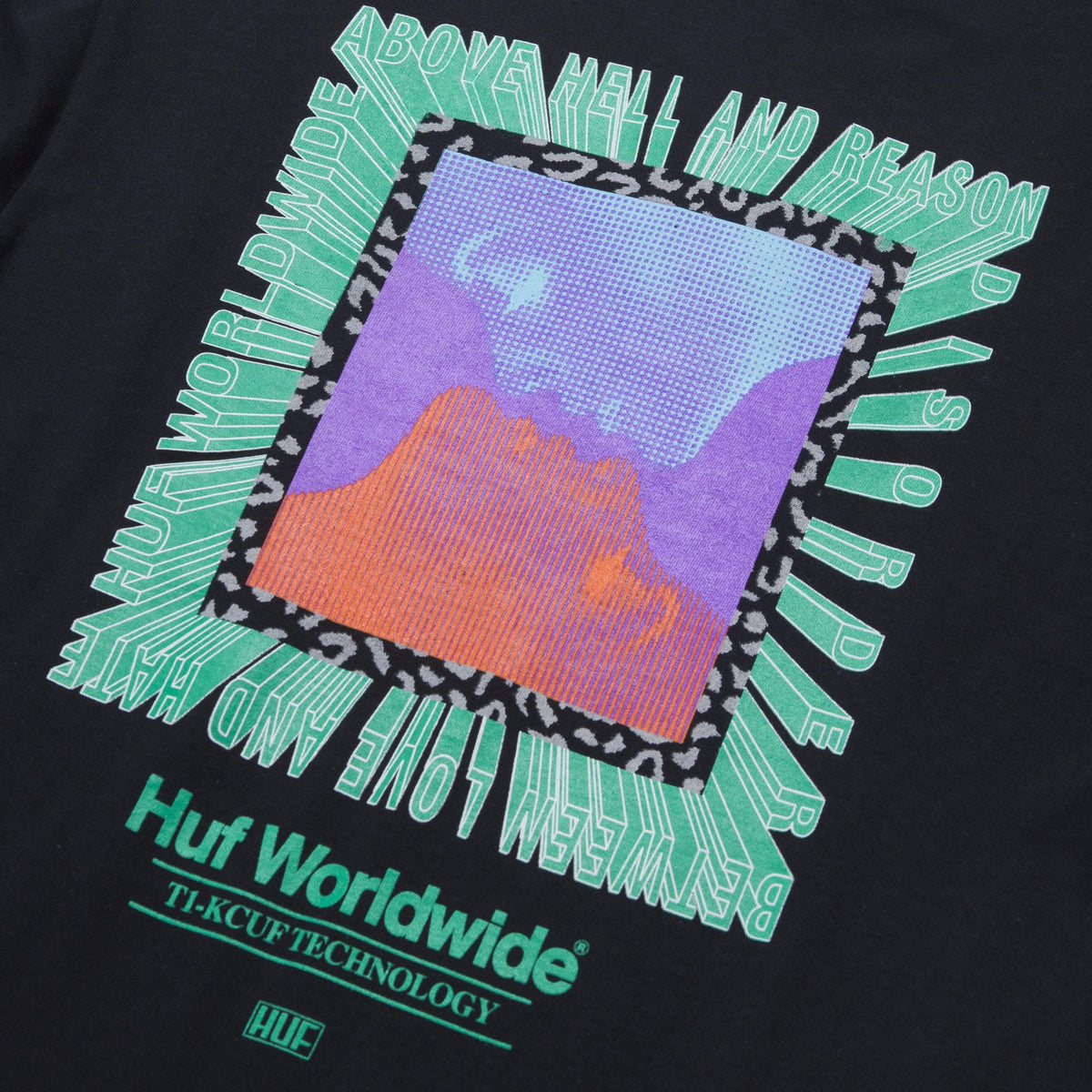 HUF Virtual Fantasy Long Sleeve T-Shirt Black