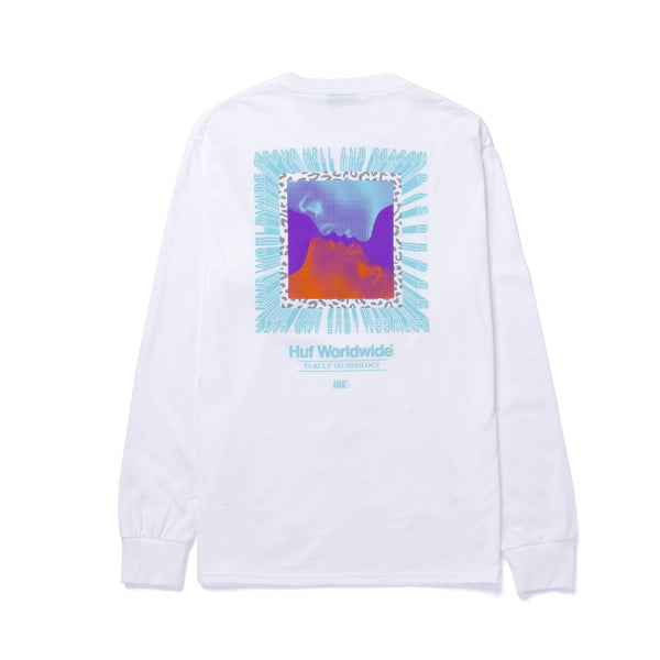 HUF Virtual Fantasy Long Sleeve T-Shirt White