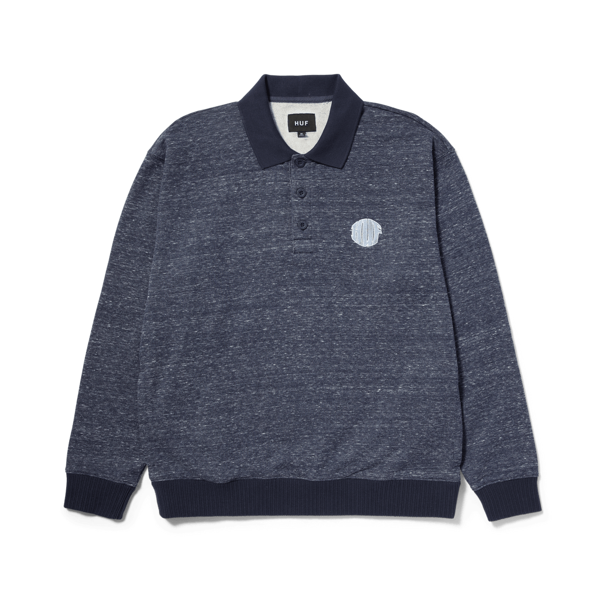 Huf Winston Polo Fleece Navy