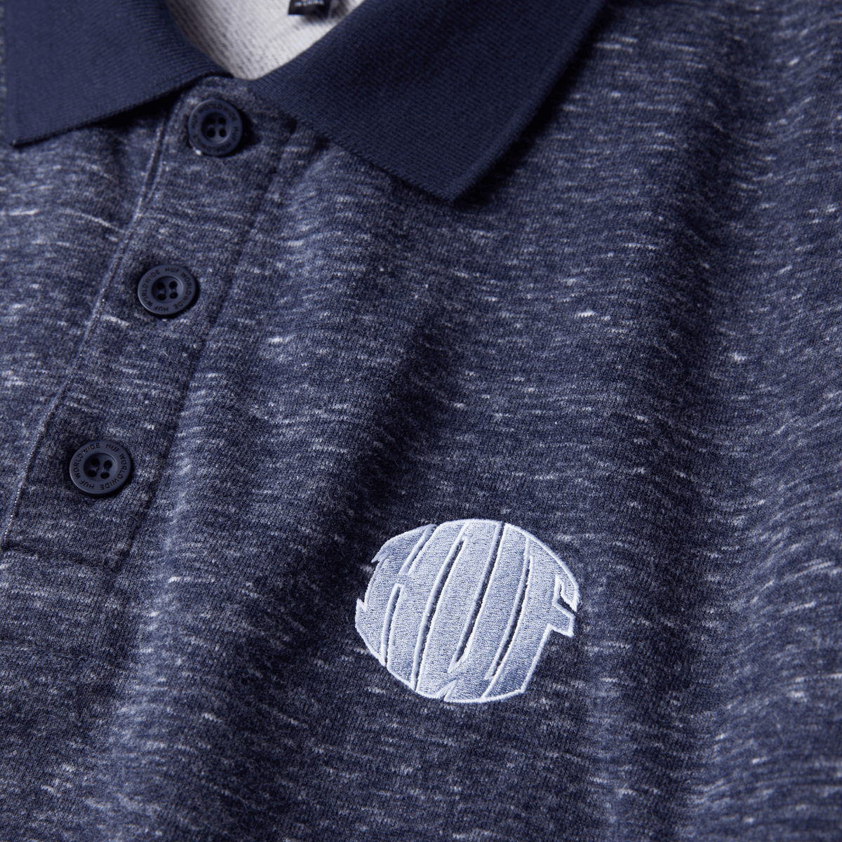 Huf Winston Polo Fleece Navy
