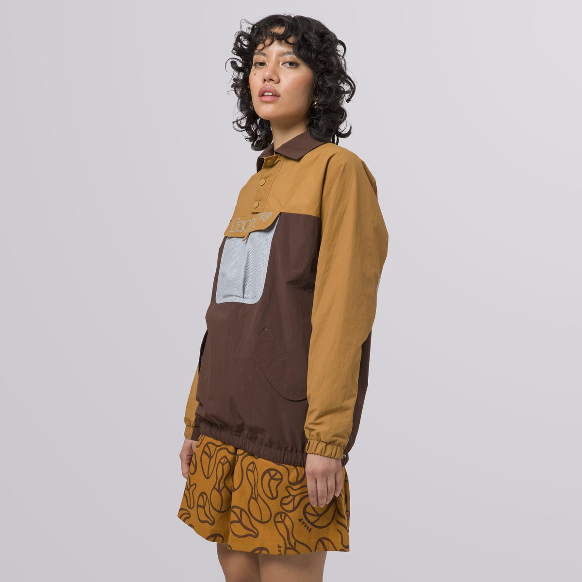 Womens Blocked Windbreaker Jacket Huf HUF WORLDWIDE UK