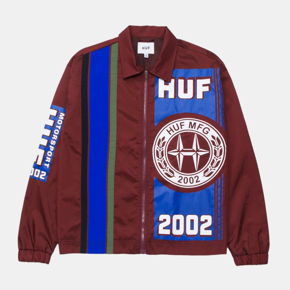 HUF Womens Huf-class Race Jacket Plum